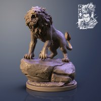 Фигурка Lion (Unpainted)