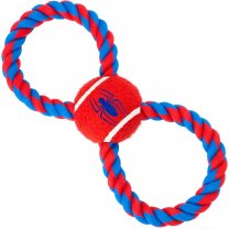 Мячик на веревке для собак Marvel Comics - Spider-Man