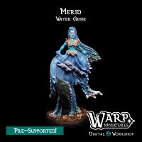 Фигурка Merid - Water Genie (Unpainted)
