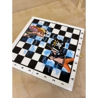 Обиходные Шахматы One Piece (White) [Handmade]