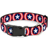 Ошейник для собак Marvel Comics - Captain America (38-66 см)