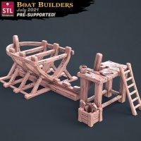 Фигурка Boat Builders - Ship frame (Unpainted)