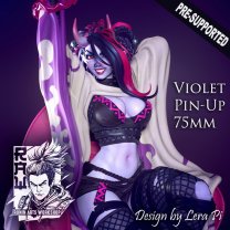 Фигурка Violet Pin-Up (Unpainted)