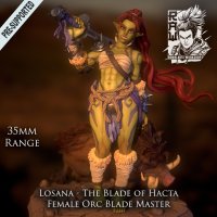 Фигурка Losana - The Blade of Hacta (Unpainted)