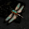 Брошь-Булавка Amafea Dragonfly