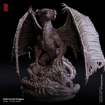 Фигурка Elderwood Dragon (Unpainted)