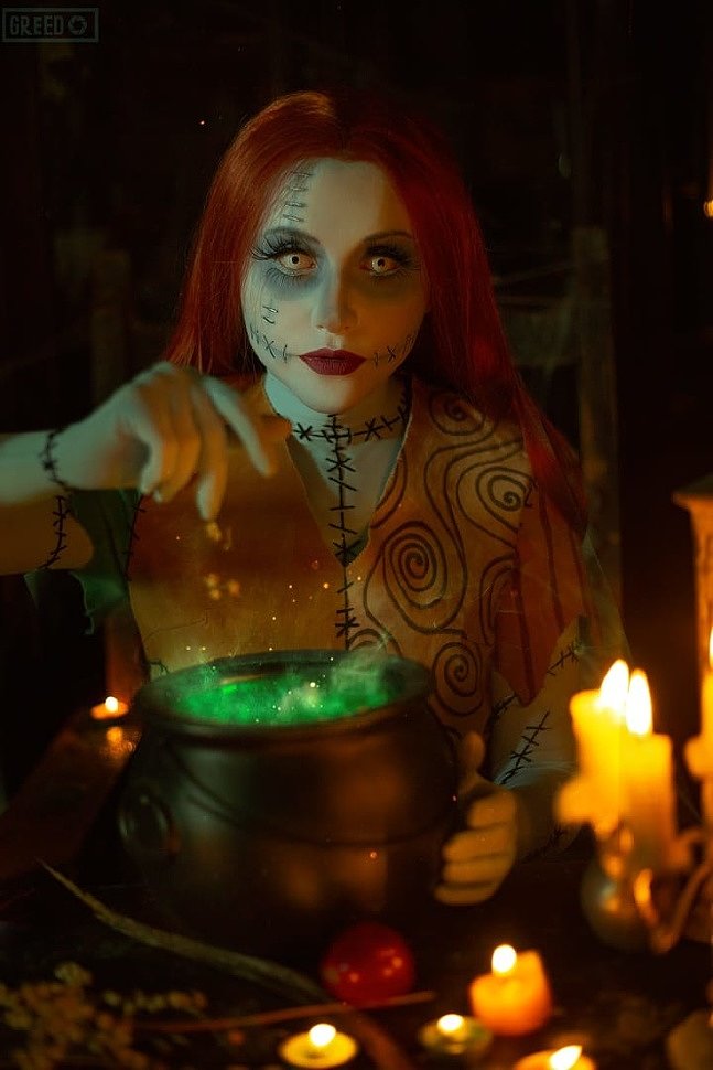 Russian Cosplay: Sally (The Nightmare Before Christmas)