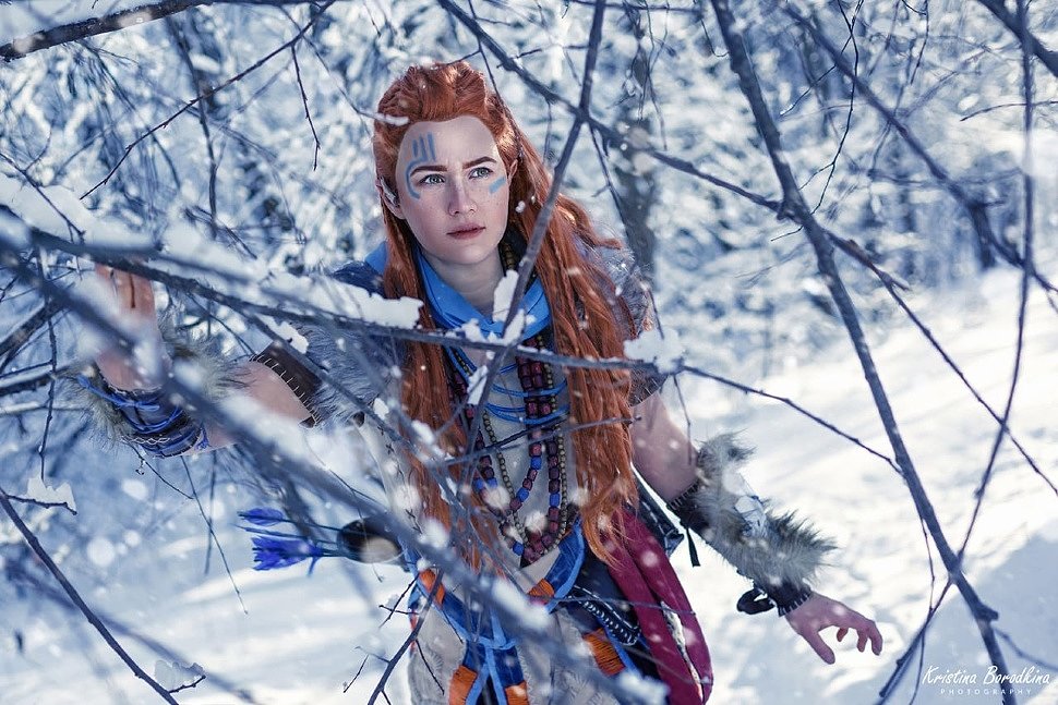 Russian Cosplay: Aloy (Horizon Zero Dawn: The Frozen Wilds)