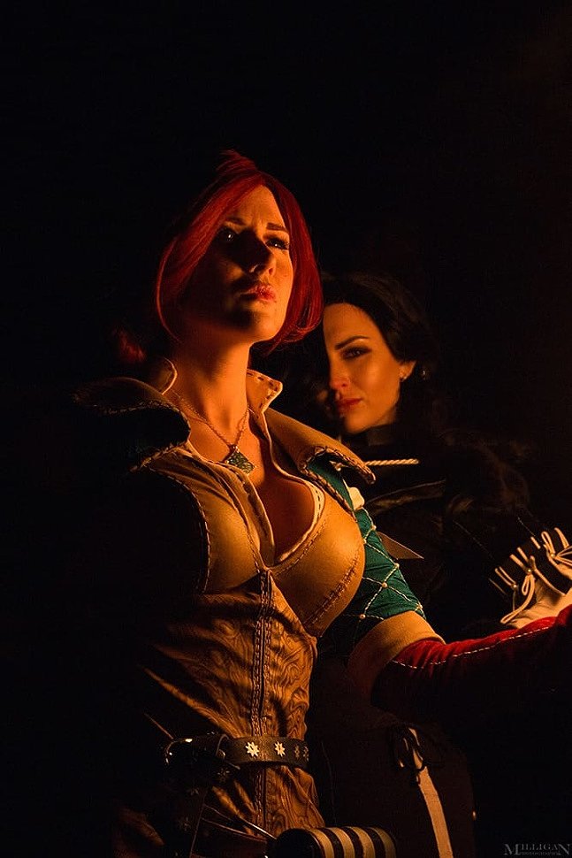 Russian Cosplay: Triss & Yennefer (The Witcher 3)