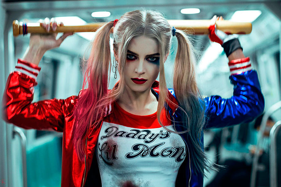 Russian Cosplay: Harley Quinn (Suicide Squad)