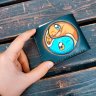 Кошелек Pokemon - Bhudda Snorlax, Squirtle and Charmander Yin Yang Custom [Handmade]