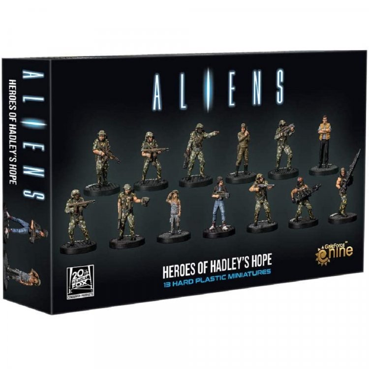 Настольная игра Aliens: Another Glorious Day In The Corps Expansion - Heroes Of Hadley's Hope