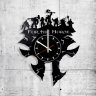 Часы настенные из винила World Of Warcraft - Horde [Handmade]
