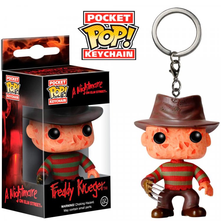 Брелок Pocket POP Keychain: A Nightmare on Elm Street - Freddy Krueger