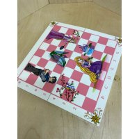 Обиходные Шахматы Disney - Tangled (Pink) [Handmade]