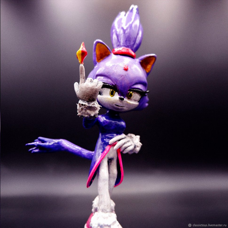 Статуэтка Sonic the Hedgehog - Blaze the Cat Купить в магазине G4SKY.ru