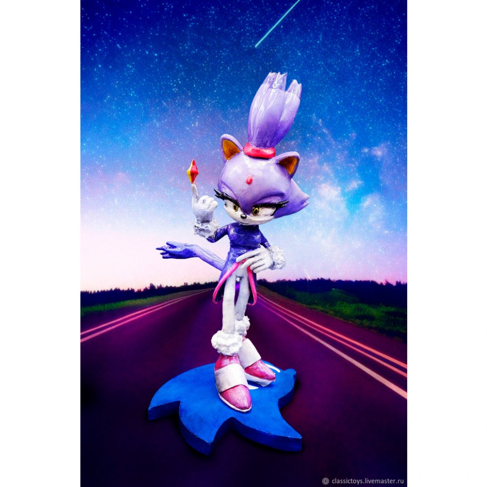 Статуэтка Sonic the Hedgehog - Blaze the Cat Купить в магазине G4SKY.ru