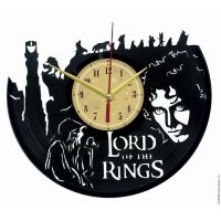Часы настенные из винила The Lord of the Rings V.6 [Handmade]