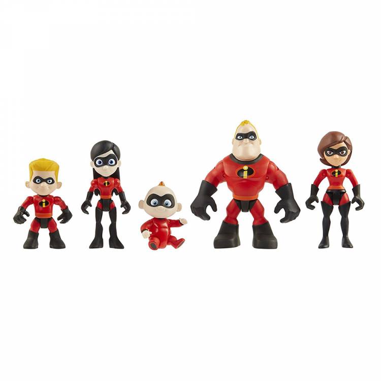 Набор фигурок The Incredibles 2 - Family Pack Junior Supers