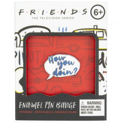Эмалевый значок Friends - How you doing