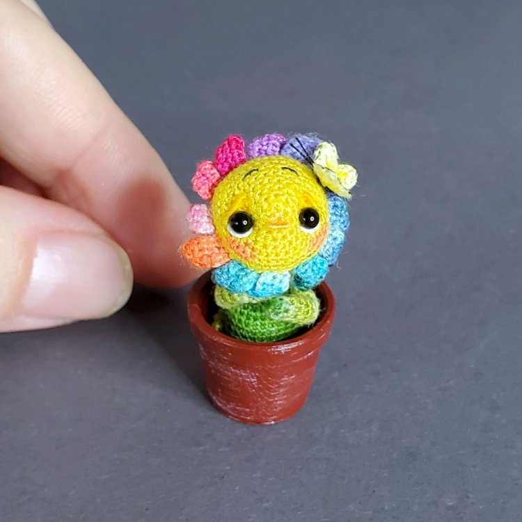Мягкая игрушка Sunflower In Pot