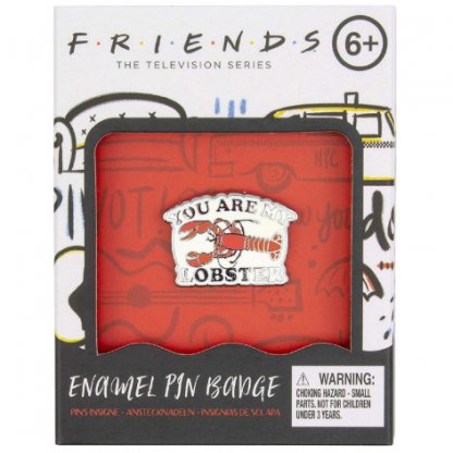 Эмалевый значок Friends - Lobster