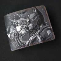 Кошелек Batman & Link vs Mind Flayer Custom [Handmade] 