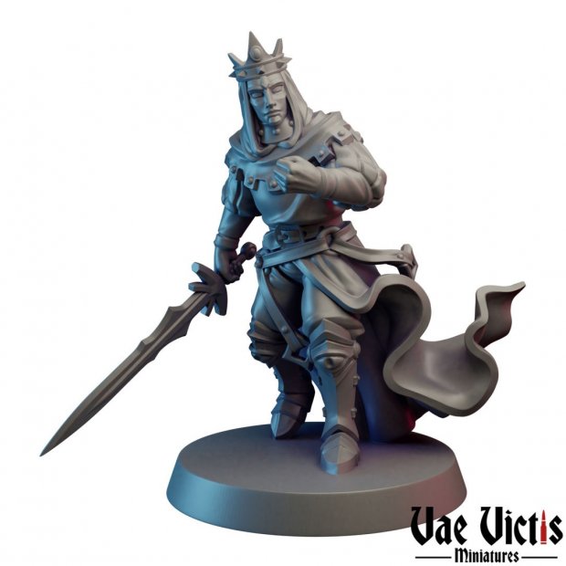 Фигурка Evil Paladin (Unpainted)