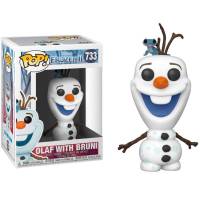 Фигурка POP Disney: Frozen 2 - Olaf with Bruni