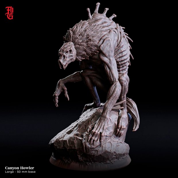Фигурка The Desert Howler, the Big Fiend (Unpainted)