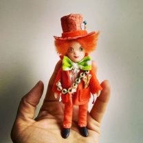 Мягкая игрушка Alice in Wonderland - Mad Hatter (10 см)