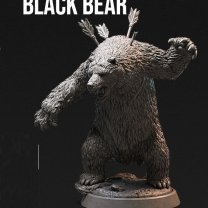 Фигурка Black Bear (Unpainted)