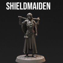 Фигурка Shieldmaiden (Unpainted)
