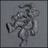 Фигурка Goblin Rogr, Attacked By Snowballs (Unpainted)