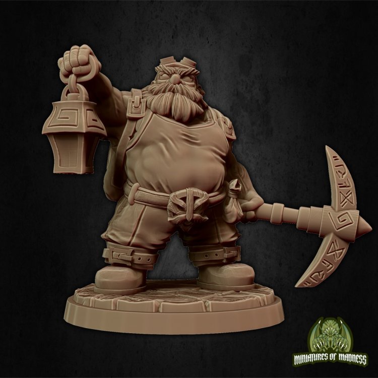 Фигурка Giltur Miner (Unpainted)