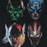 Футболка Marvel - Four Avengers