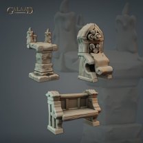 Набор Terrane For The Temple (Unpainted)