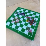 Обиходные Шахматы Naruto - Characters (Green) [Handmade]