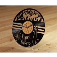 Часы из винила The Lord of the Rings V.3 [Handmade]