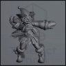 Фигурка Goblin Risbet, A Well-Aimed Snowball Thrower (Unpainted)