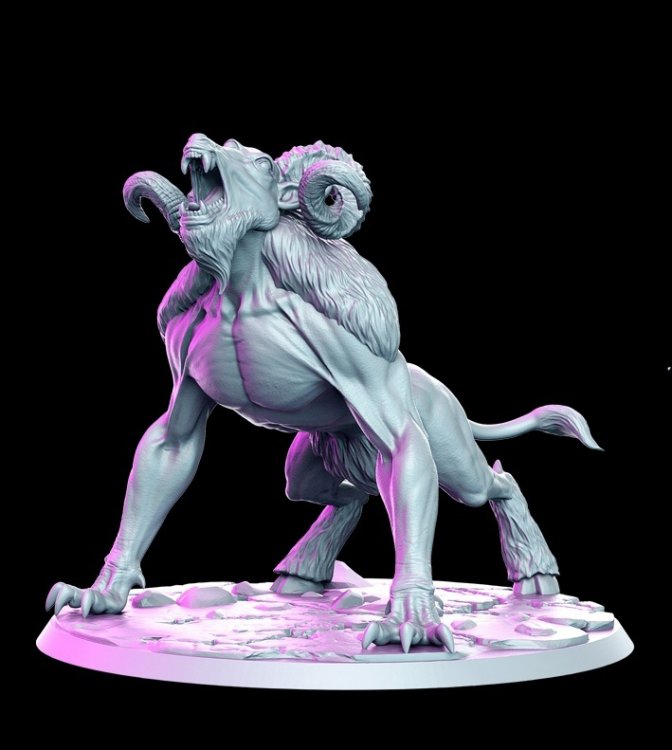 Фигурка Witcher - Fiend (Unpainted)