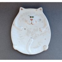 Тарелка White Cat