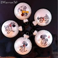 Набор ёлочных шаров Dalmatians (5 шт)