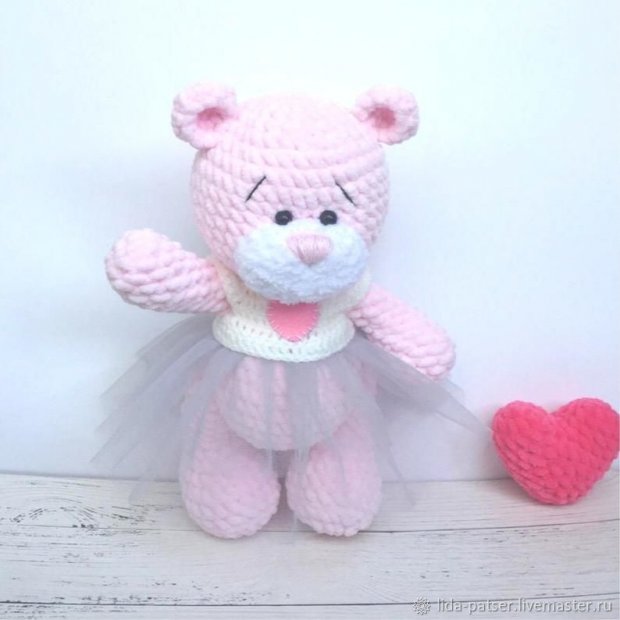 Мягкая игрушка Pink Bear (25 см)