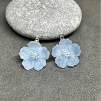 Серьги Blue Flowers