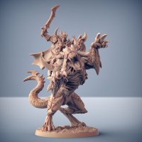 Фигурка Ildamos on Rourazaak the Infernal (Unpainted)