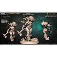Фигурка Huntress Lenna (Unpainted)