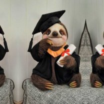 Мягкая игрушка Sloth Academician (33 см)