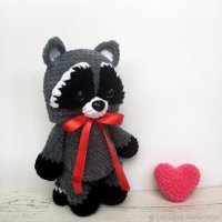 Мягкая игрушка Raccoon (25 см)
