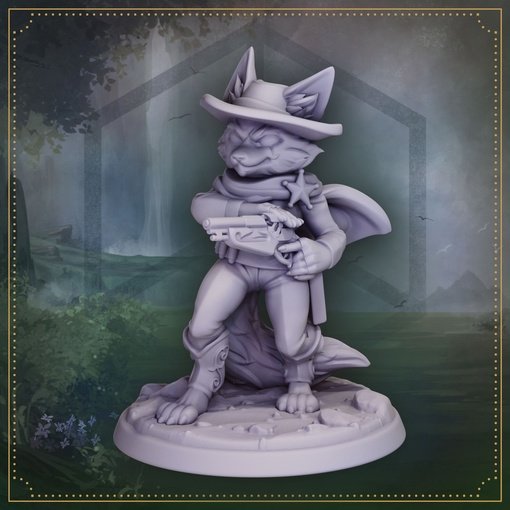 Фигурка Leon Lees, the Brave Sheriff (Unpainted)